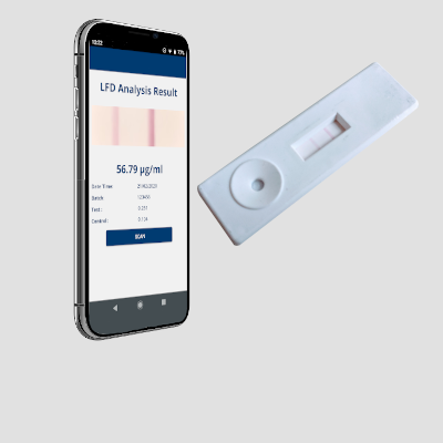 lateral flow device smartphone