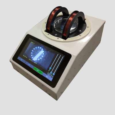 microfluidic electromagnetic coils microscopy