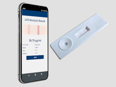 smartphone lateral flow device reader